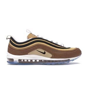 NIKE Air Max 97 'Shipping Box Ale Brown' Sneakers Size 8.5